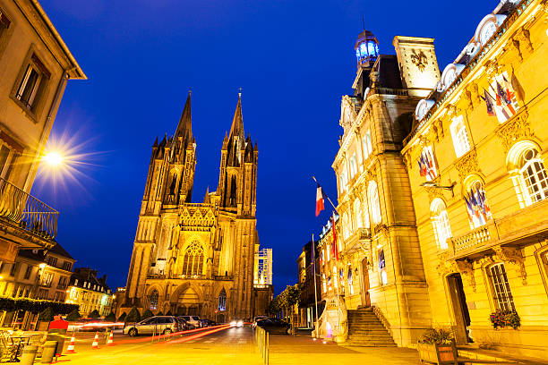 istock Coutances Cathedral and City Hall 592357354
