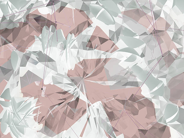 istock Geometric shapes abstract background.Pastel colors. 592359460