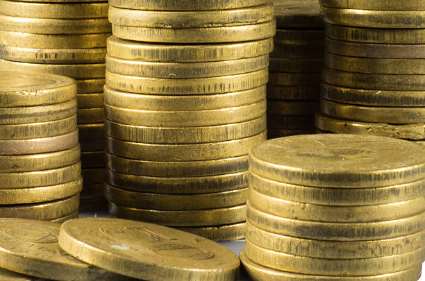istock Old Brazilian Currency Coins 592360272