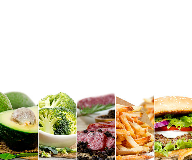 istock Healthy Unhealthy Food 592360378