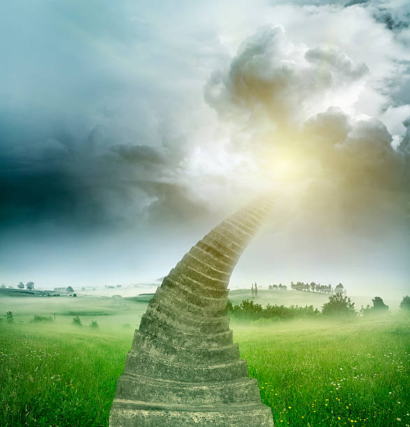 istock Stairway to heaven 592360828