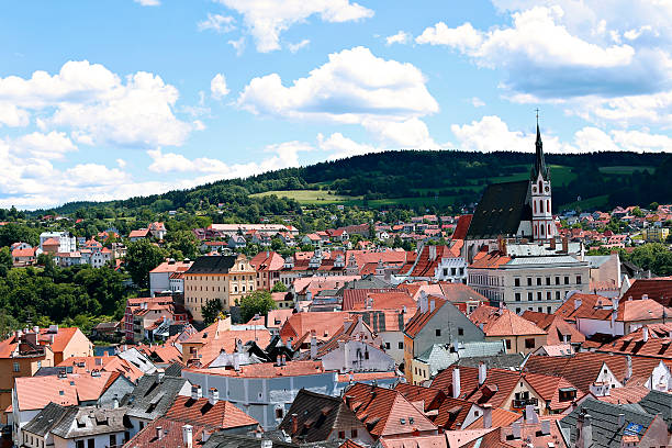 istock Cesky Krumlov in the Czech 592365098
