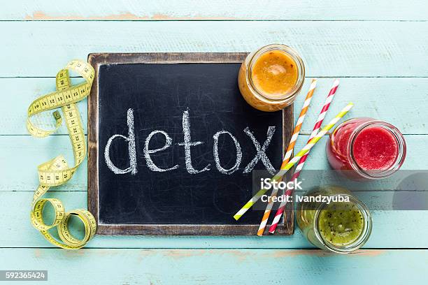 Detox Smoothie Drinks Stock Photo - Download Image Now - Detox, Apple - Fruit, Berry Fruit