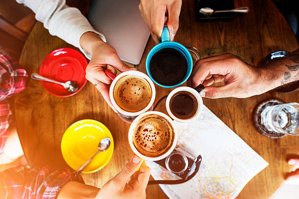 istock Coffee Shop Cafe Restaurant  Latte Cappuccino Concept 592369534