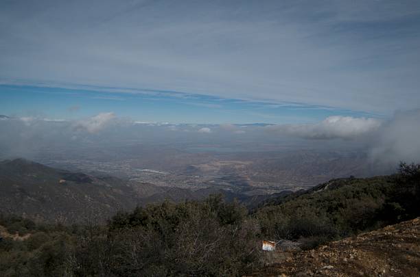 vista da montanha - saddleback mountain - fotografias e filmes do acervo