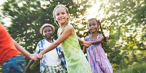 istock Children Friendship Togetherness Smiling Happiness Concept 592374798