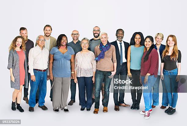 Diverse Group Of People Community Togetherness Concept Stock Photo - Download Image Now