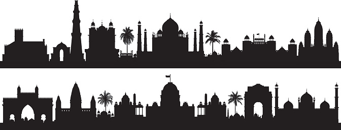 Indian skylines (all buildings are detailed, complete and moveable).