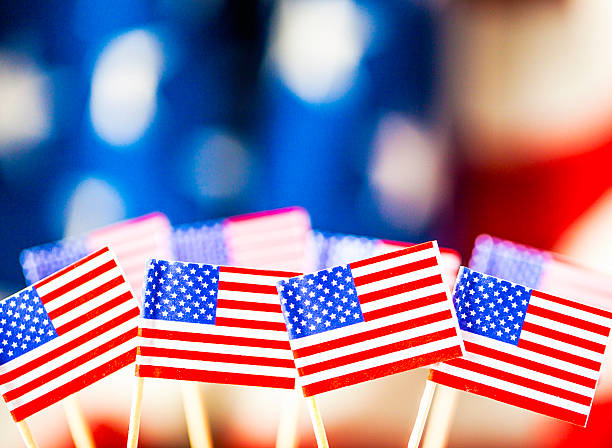istock American flag background for patriotic American holidays 592378302