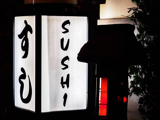 Japanese Restaurant Sushi Sign