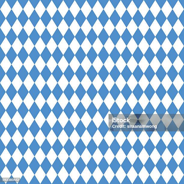 Oktoberfest Blaue Raute Hintergrund Stock Vektor Art und mehr Bilder von Party - Party, Abstrakt, Bayern