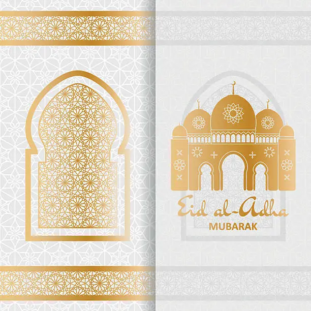 Vector illustration of Eid Al Adha Background