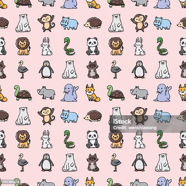 Funny Animals Icons Seteps10 Stock Illustration - Download Image Now -  Animal, Cow, Lion - Feline - iStock