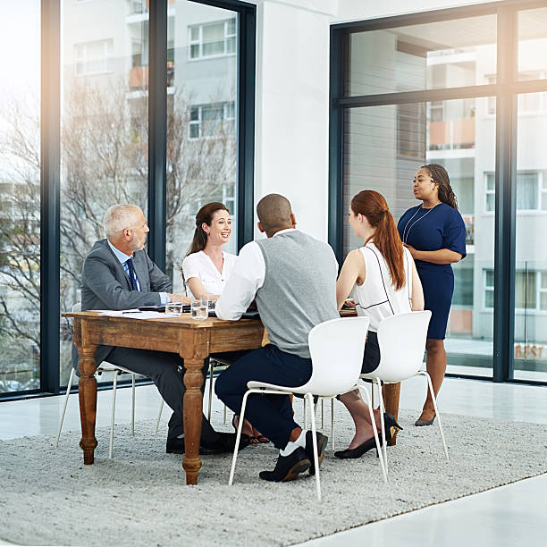 istock Heading up the meeting 592388462