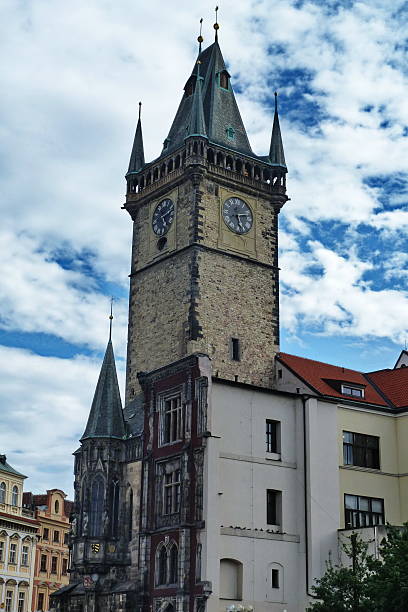 istock The astronomical clock tower of Prague 592395062