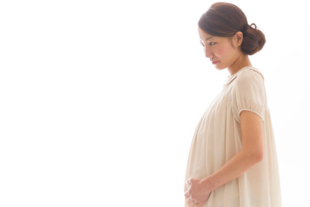 Pregnant Japanese woman