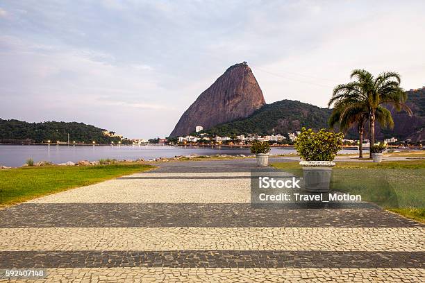 Sugarloaf Mountain From Flamengo Park Rio De Janeiro Stock Photo - Download Image Now