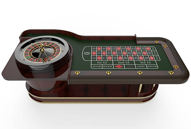 казино рулетка колесо 3d визуализ�ации - roulette roulette wheel wheel isolated стоковые фото и изображения