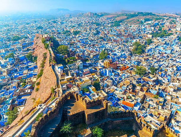 istock Jodhpur - Blue City. Rajasthan, India 592409916