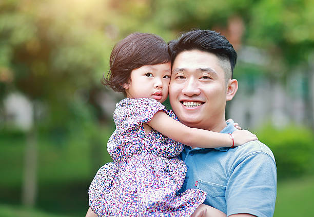 istock Happy Asian  family 592642144