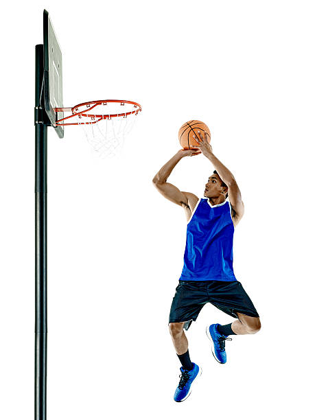 istock basketball player  man Isolated 592644058