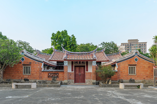 Traditional Chinese-style house in hsinchu, taiwan