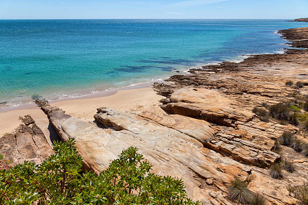 istock Luz beach, Algarve, Portugal 592645432