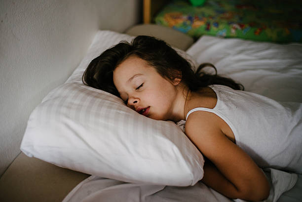 istock Little Girl Sleeping 592650628
