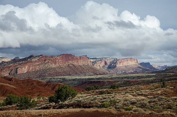 istock Cloudy afternoon in Capitol Reef National Park 592651168