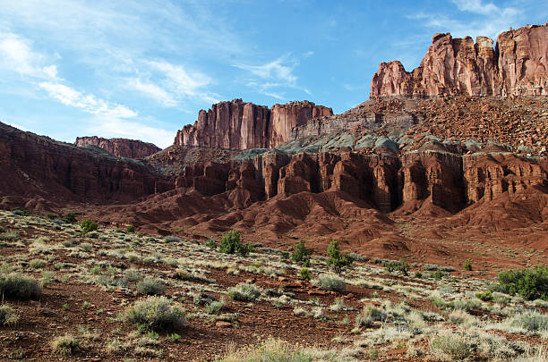 istock End of a springtime afternoon in Capitol Reef National Park 592651324