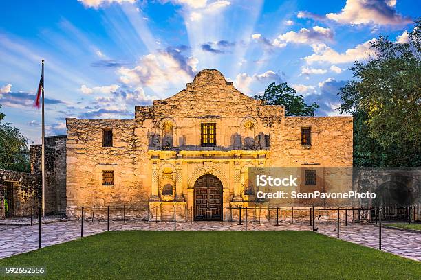 The Alamo Texas Stock Photo - Download Image Now - Alamo - San Antonio, San Antonio - Texas, Texas
