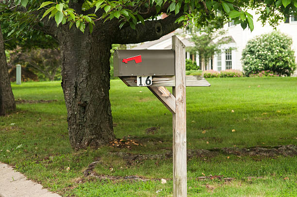 istock American outdoor metal mailbox 592653390