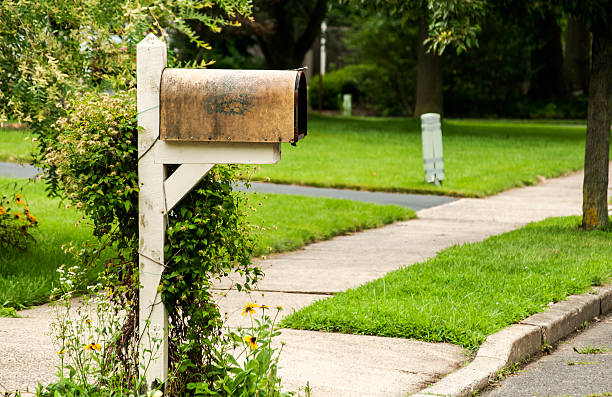 istock American outdoor metal mailbox 592657740