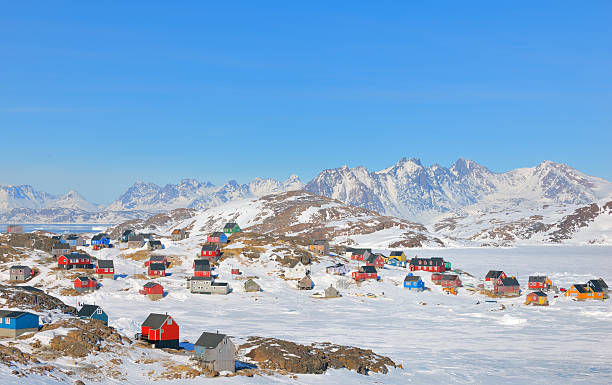 istock Colorful houses in small town 592662480