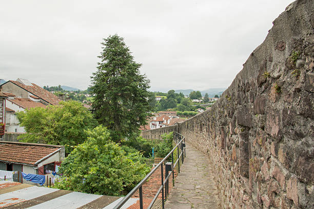 Strolling through Saint Jean Pied de port Strolling through Saint Jean Pied de port saint jean pied de port stock pictures, royalty-free photos & images