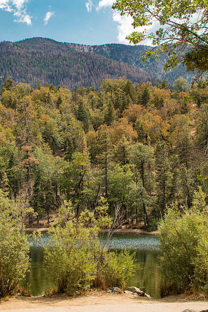 istock Jenks Lake and Mountains 592668114