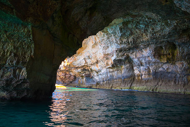 sea cave sea cave algar de benagil photos stock pictures, royalty-free photos & images