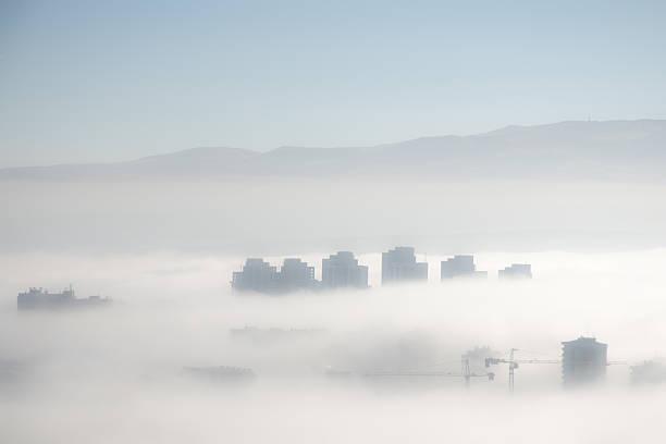 istock City Under Fogg 592673784