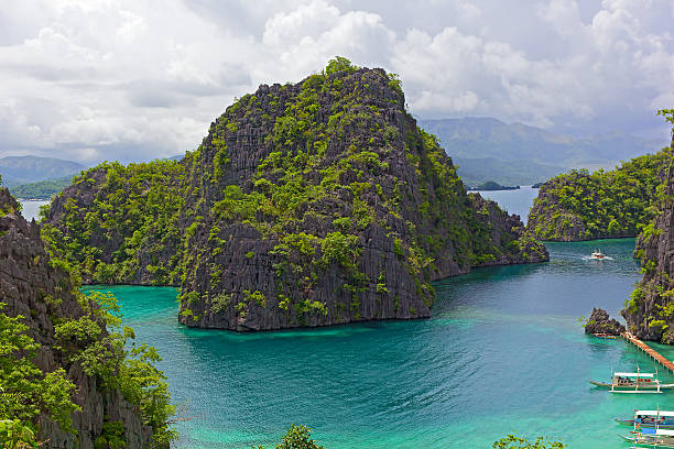 istock Panorama of Coron Island, Palawan Province, Philippines. 592684764