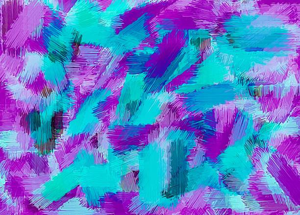 istock blue and purple painting abstract 592684770