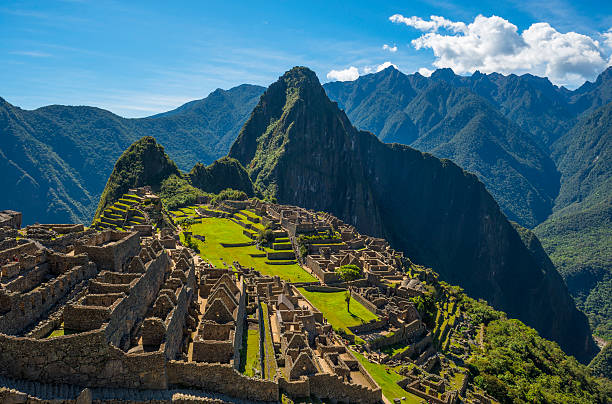 Machu Picchu The majestic Machu Picchu, Peru. lima peru stock pictures, royalty-free photos & images