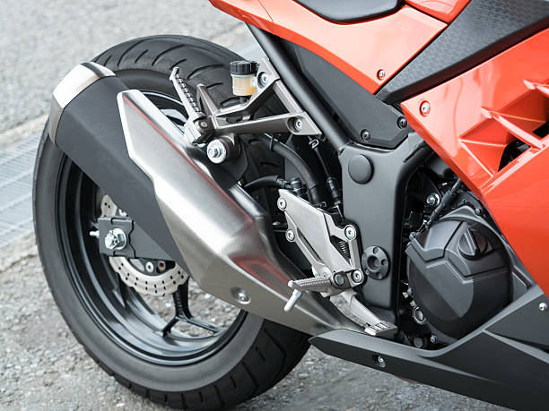 moto  - motorcycle engine brake wheel photos et images de collection