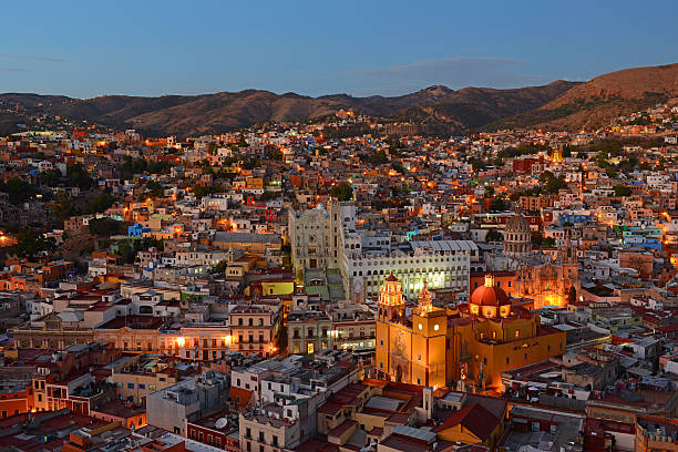 istock Blue hour in Guanajuato 592688386