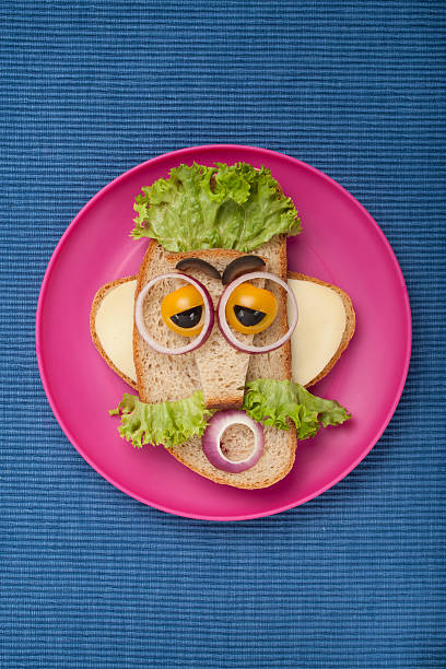 istock Man made of bread and vegetables 593294106