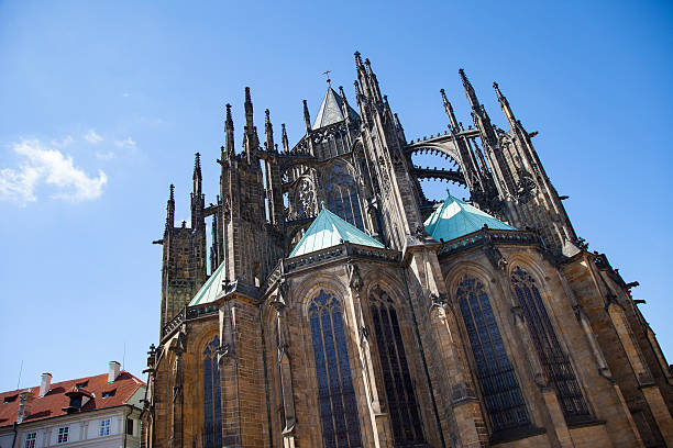 istock Cityscape of Prague 593294730