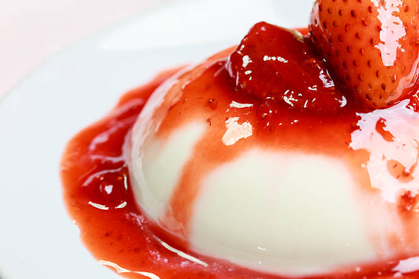 istock panna cotta Italian dessert 593296438