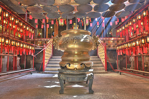 istock Man Mo Temple in Hong Kong 593300970