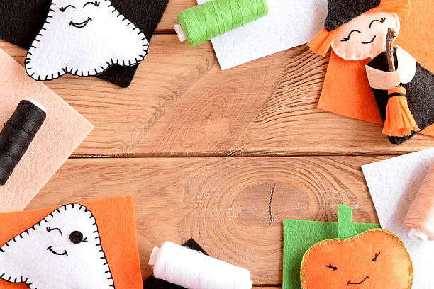 istock Halloween felt craft embellishments 593302424