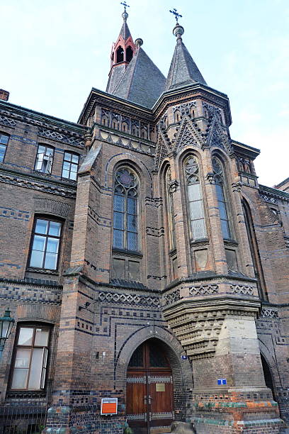 istock Old hospital in Prague, Czech Republic 593306694