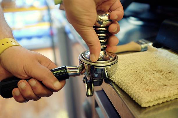 Barista Making Espresso